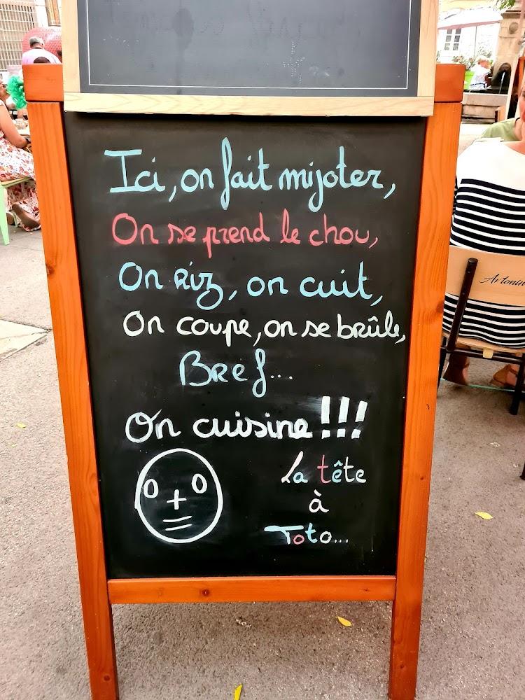 La Tête à Toto - Menu Image 4